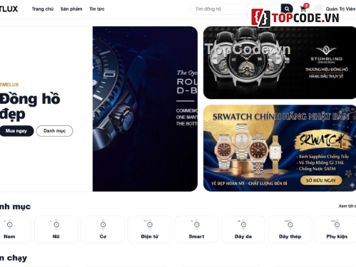 Website bán hàng,Web bán hàng,Web đồng hồ