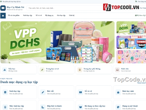 học tập,website học tập,web bán dụng cụ