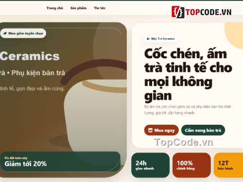web,web bán dụng cụ,uống trà