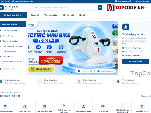 website,web dụng cụ y tế,web bán dụng cụ