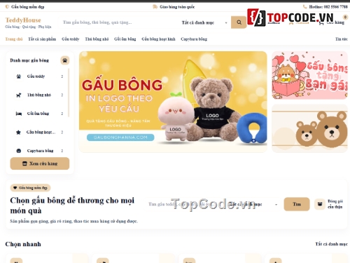 gấu bông,web bán gấu bông,website bán gấu bông