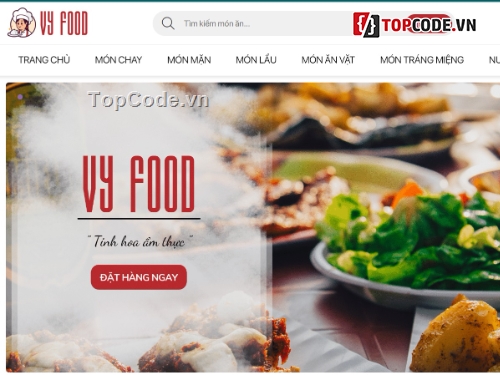 Website bán hàng,Website bán đồ ăn,Website bán hàng full chức năng,Website bán hàng đẹp,website food shop,html website food