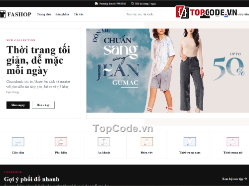 Website bán hàng,Web thời trang,Web bán hàng