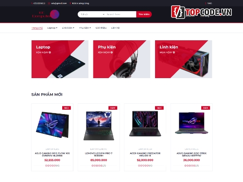 Web bán laptop,Django,bán laptop,Website bán hàng,web bán laptop Django,website bán laptop