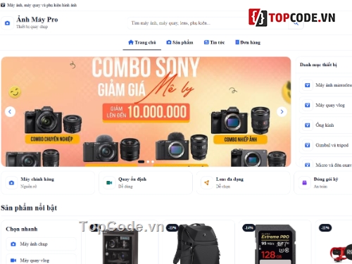 máy ảnh,Website bán máy ảnh,ảnh