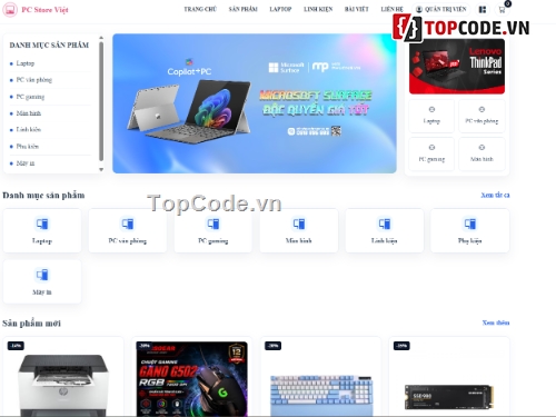 Share Code Website Bán Máy Tính,Website Bán Máy Lọc,code w    eb