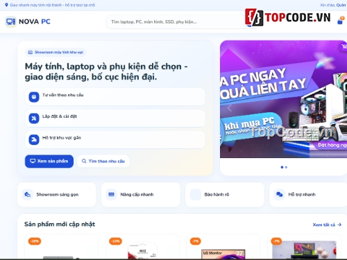 Web bán máy tính,Website bán linh kiện máy tính,bán máy tính laptop