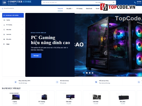 Web bán máy tính,Website bán linh kiện máy tính,Web bán linh kiện máy tính