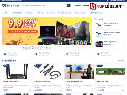 Web bán máy tính,Web phụ kiện,phụ kiện