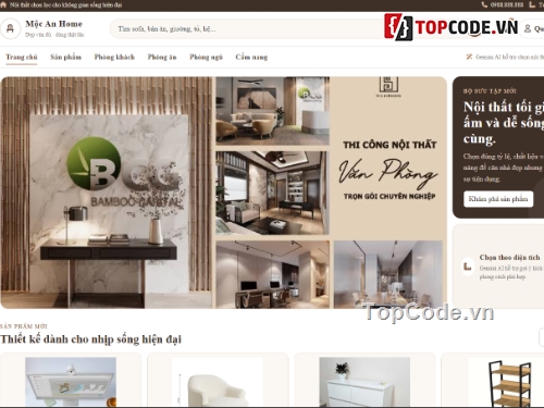 nội thất,website nội thất,bán website