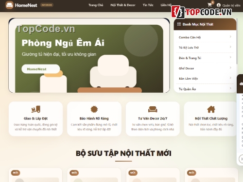 nội thất,website nội thất,web nội thất