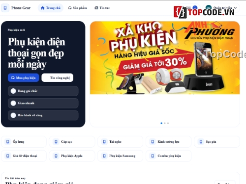 phụ kiện,Web phụ kiện điện thoại,Web điện thoại