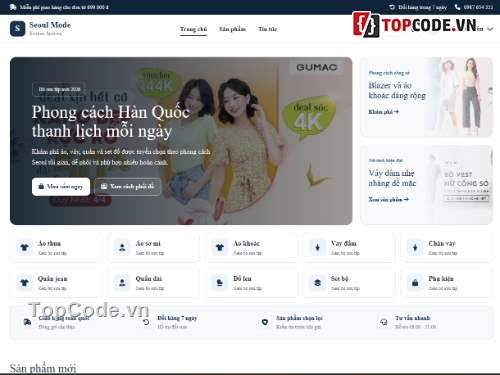 bán quần áo,Website bán quần áo,Web bán áo quần