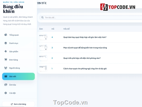 website đẹp,bán quạt,web bán quạt