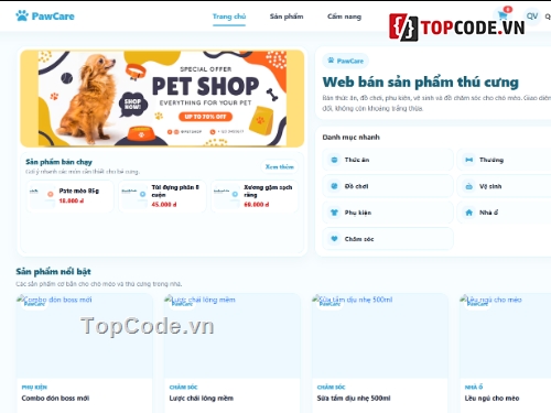 thú cưng,Web bán thú cưng,Website bán thú cưng