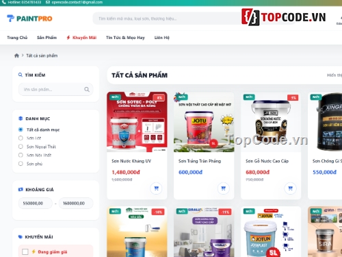 chat bot,Website chat,bán sơn