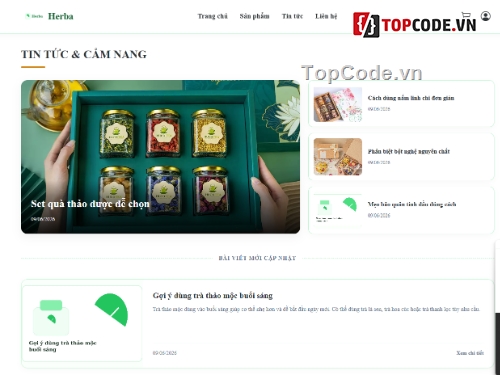 thảo dược,Website bán hàng,bán