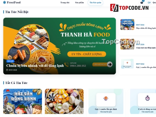 Web ẩm thực,bán thực phẩm,thực phẩm