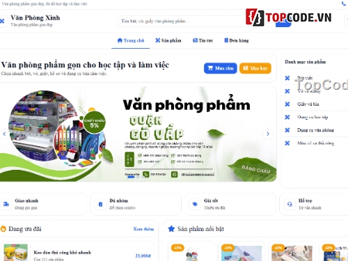 văn phòng phẩm,web bán văn phòng phẩm,Web bán hàng văn phòng