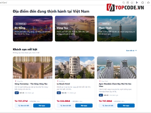 đặt phòng khách sạn,PHP MySQL,VNPay MoMo,đồ án tốt nghiệp,website khách sạn,booking hotel PHP