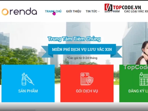 Source code web,website tiêm chủng,code website y tế,website bán hàng,website bác sĩ,website phòng khám