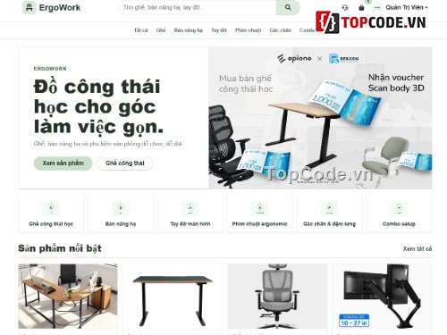 công thái học,bán đồ,web bán hàng