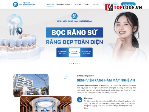 web phòng khám,website phòng khám,web bệnh viện,website giới thiệu,langding page phòng khám,phòng khám răng