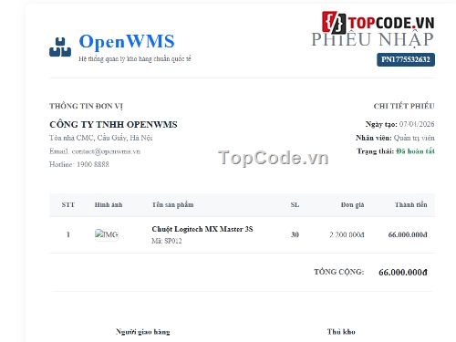 Website quản lý,Web site quản lý kho,quản lý