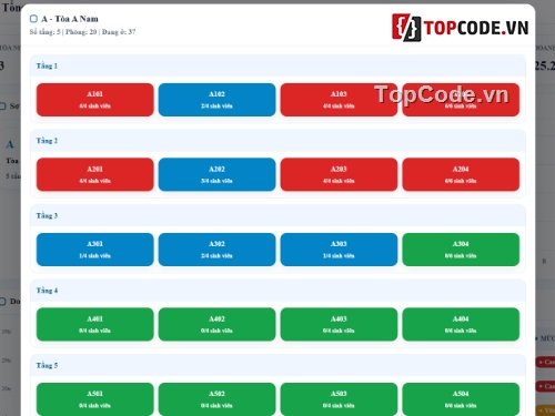 Website php,quản lý ký túc xá,code quản lý