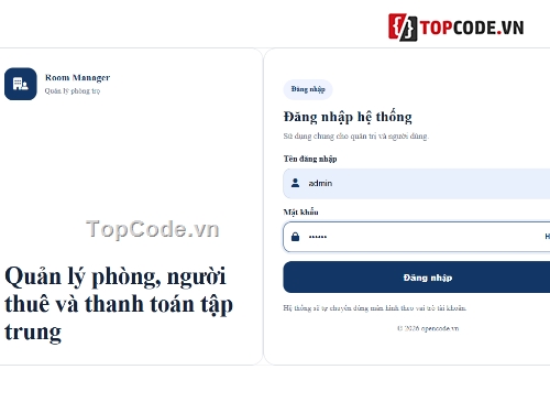Website quản lý,quản lý phòng,quản lý phòng trọ