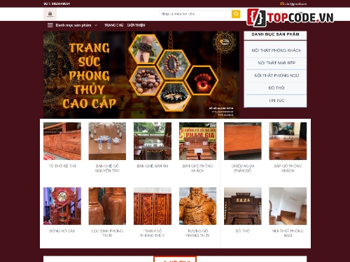 theme wordpress,flatsome theme,Website đồ gỗ