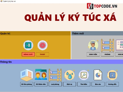 win form C#,SQL,Kí túc xá,Sinh viên,Báo cáo
