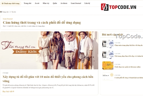 web bán quần áo,code bán áo quần,website in áo