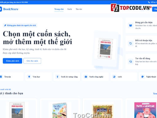 BookStore,web bán sách,website bán sách