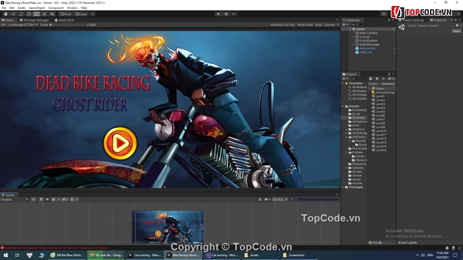 Game đua xe Bike Racing Ghost Rider