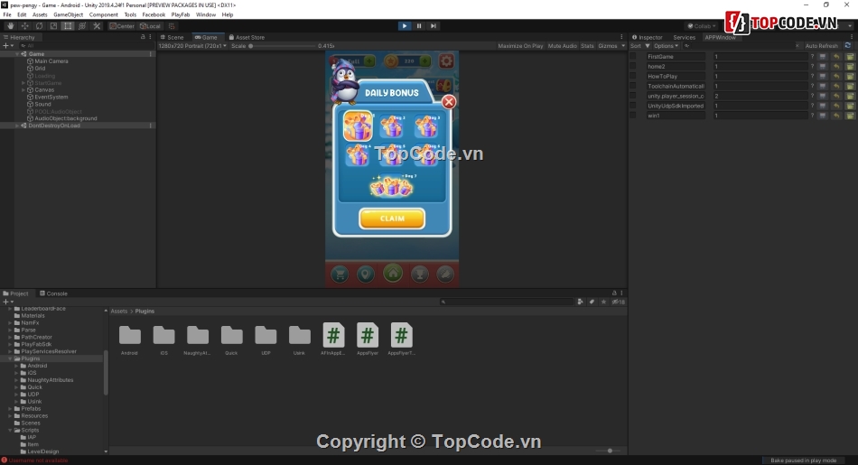Toon Blast Pengy - Source code game Unity - Unity Complete Project