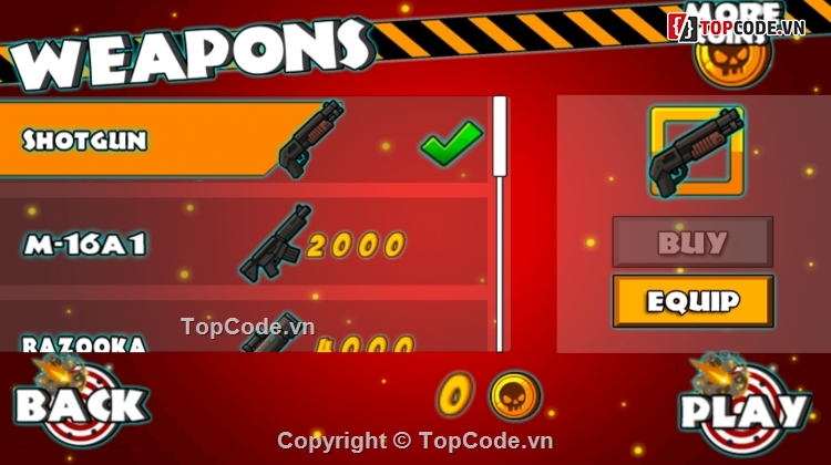 Source code unity game Zombie Land