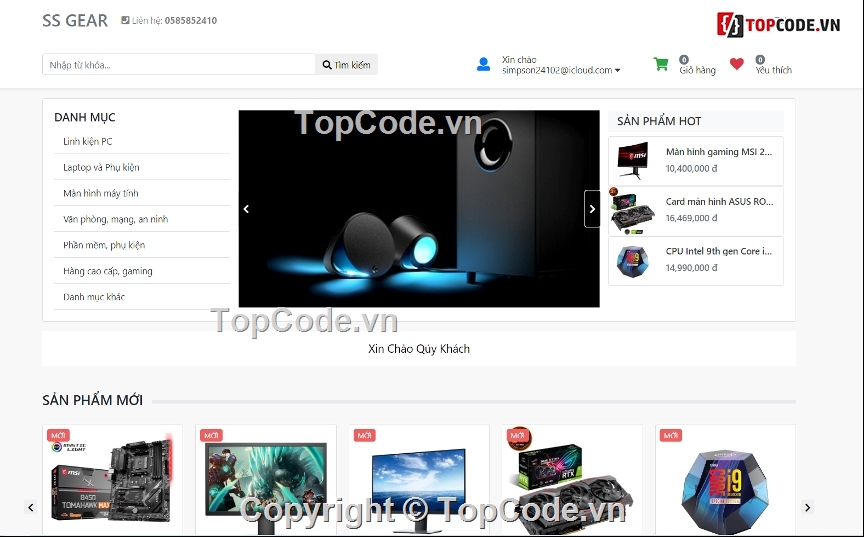 Báo cáo đồ án,Đồ Án Shop Bán Hàng,Website Điện Tử,code bán thiết bị điện tử