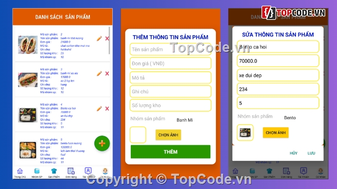 đồ án android,android,App bán hàng,App bán hàng android,giỏ hàng và thanh toán,giỏ hàng thanh toán