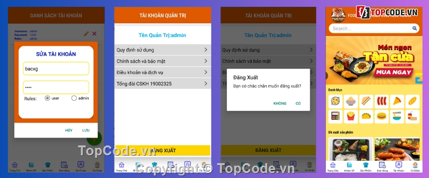 đồ án android,android,App bán hàng,App bán hàng android,giỏ hàng và thanh toán,giỏ hàng thanh toán