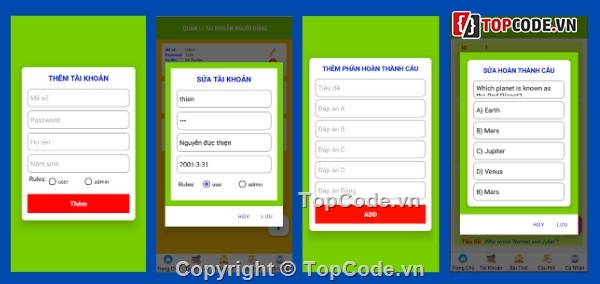 App,app thi trắc nghiệm,app android,app trắc nghiệm android java sqlite,app thi trắc nghiệm android java,trắc nghiệm