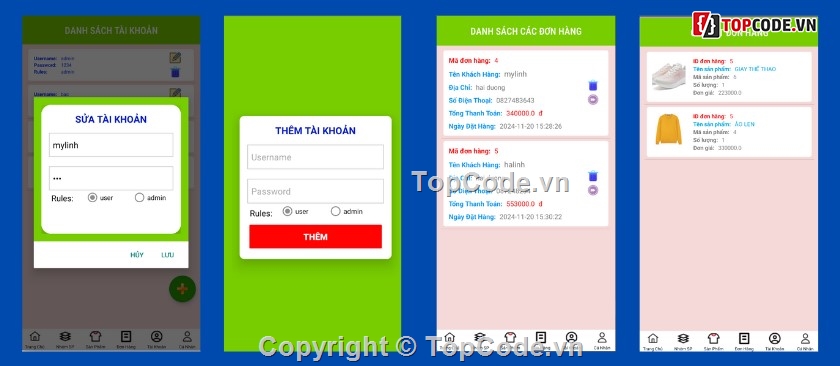 android,App bán hàng,App bán hàng android,android java sqlite,app,java