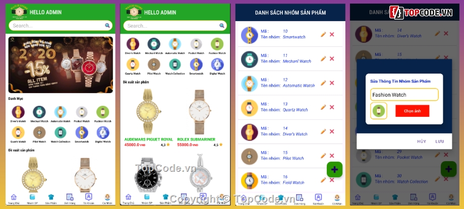 đồ án android,android,App bán hàng,App bán hàng android,App,app bán hàng android java