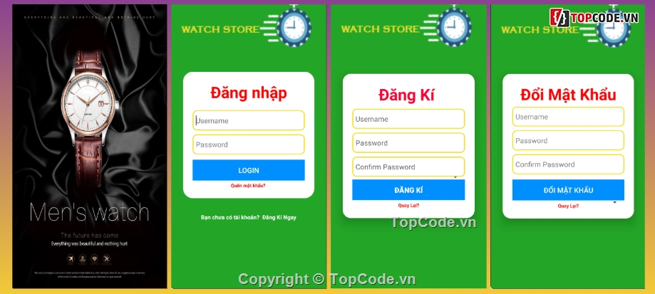 đồ án android,android,App bán hàng,App bán hàng android,App,app bán hàng android java