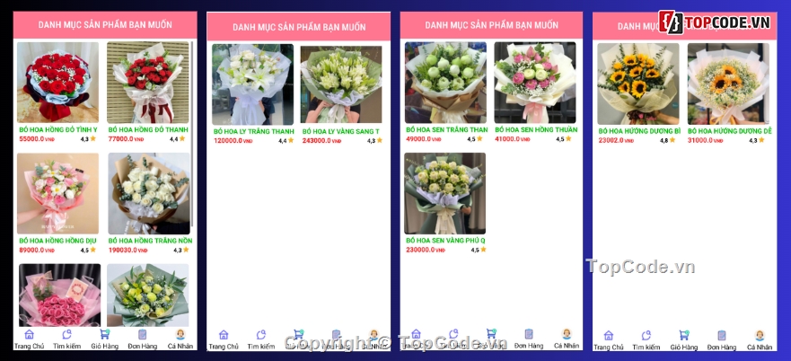 android,App bán hàng android,App,App bán hàng,hoa,app bán hàng android java