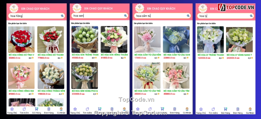 android,App bán hàng android,App,App bán hàng,hoa,app bán hàng android java