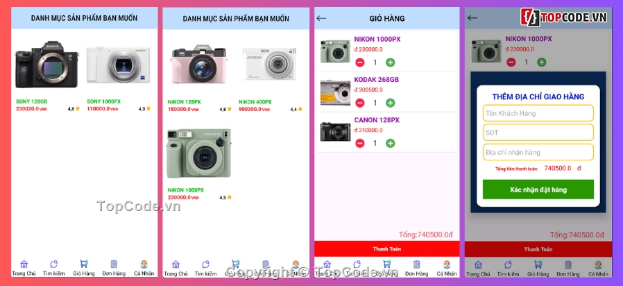 android,App bán hàng,App bán hàng android,App,bán camera,app bán hàng android