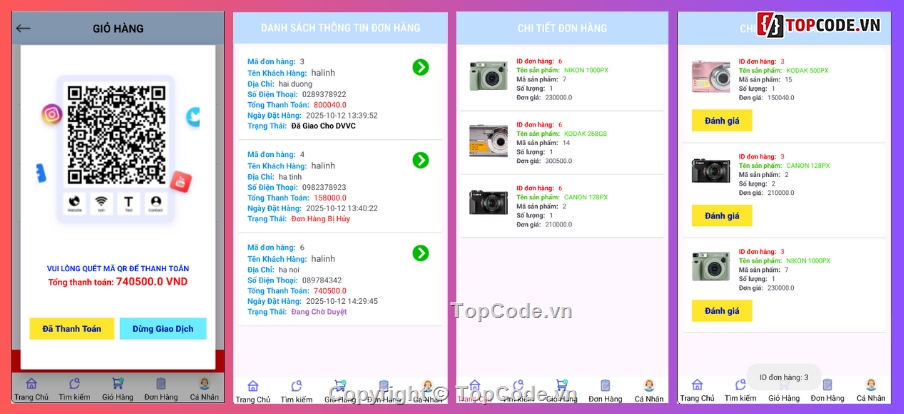 android,App bán hàng,App bán hàng android,App,bán camera,app bán hàng android