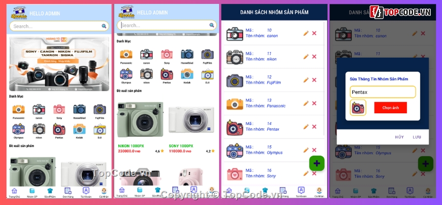 android,App bán hàng,App bán hàng android,App,bán camera,app bán hàng android