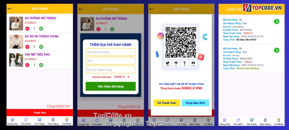 quần áo,android,android java,App bán hàng android,App bán hàng,app bán hàng android java